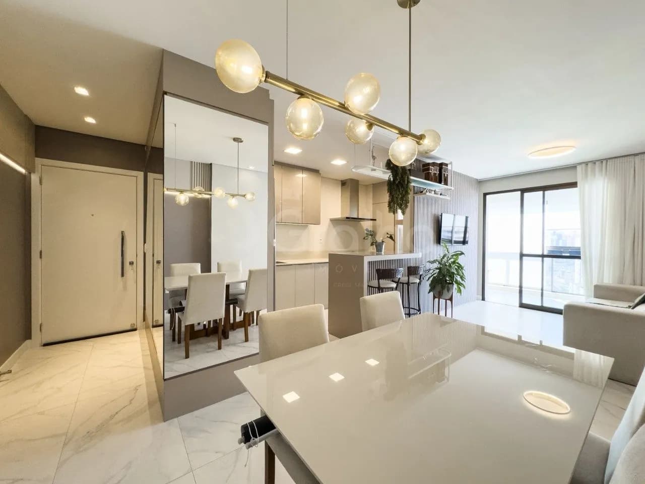 Apartamento para venda com 3 dormitórios em Kobrasol com 103 m² — foto 2