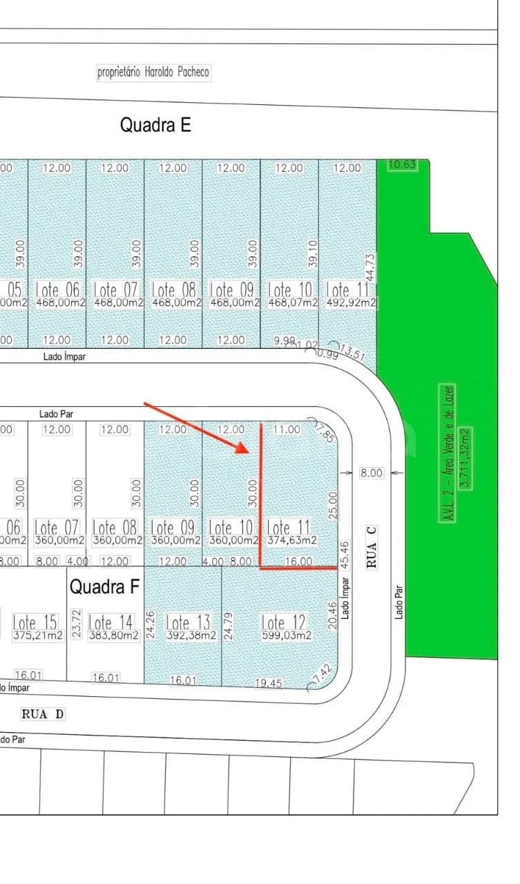 Terreno para venda em Carianos com 374 m² — foto 5