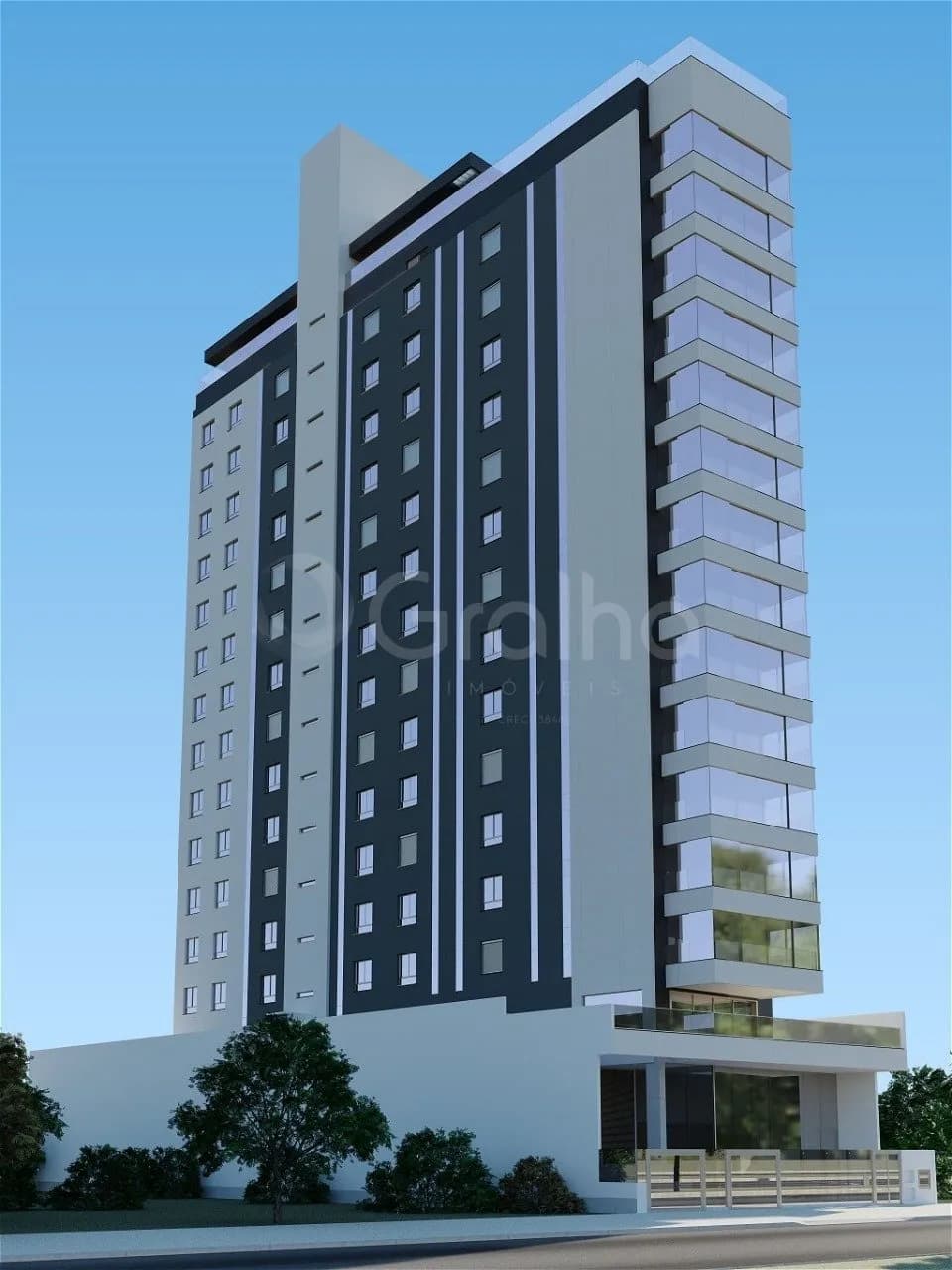 Apartamento para venda com 3 dormitórios em Centro com 124 m² — foto principal
