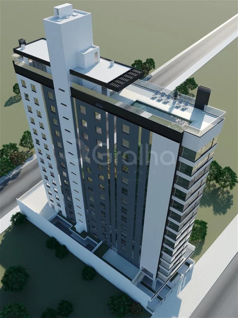 Apartamento para venda com 3 dormitórios em Centro com 124 m² — foto 2