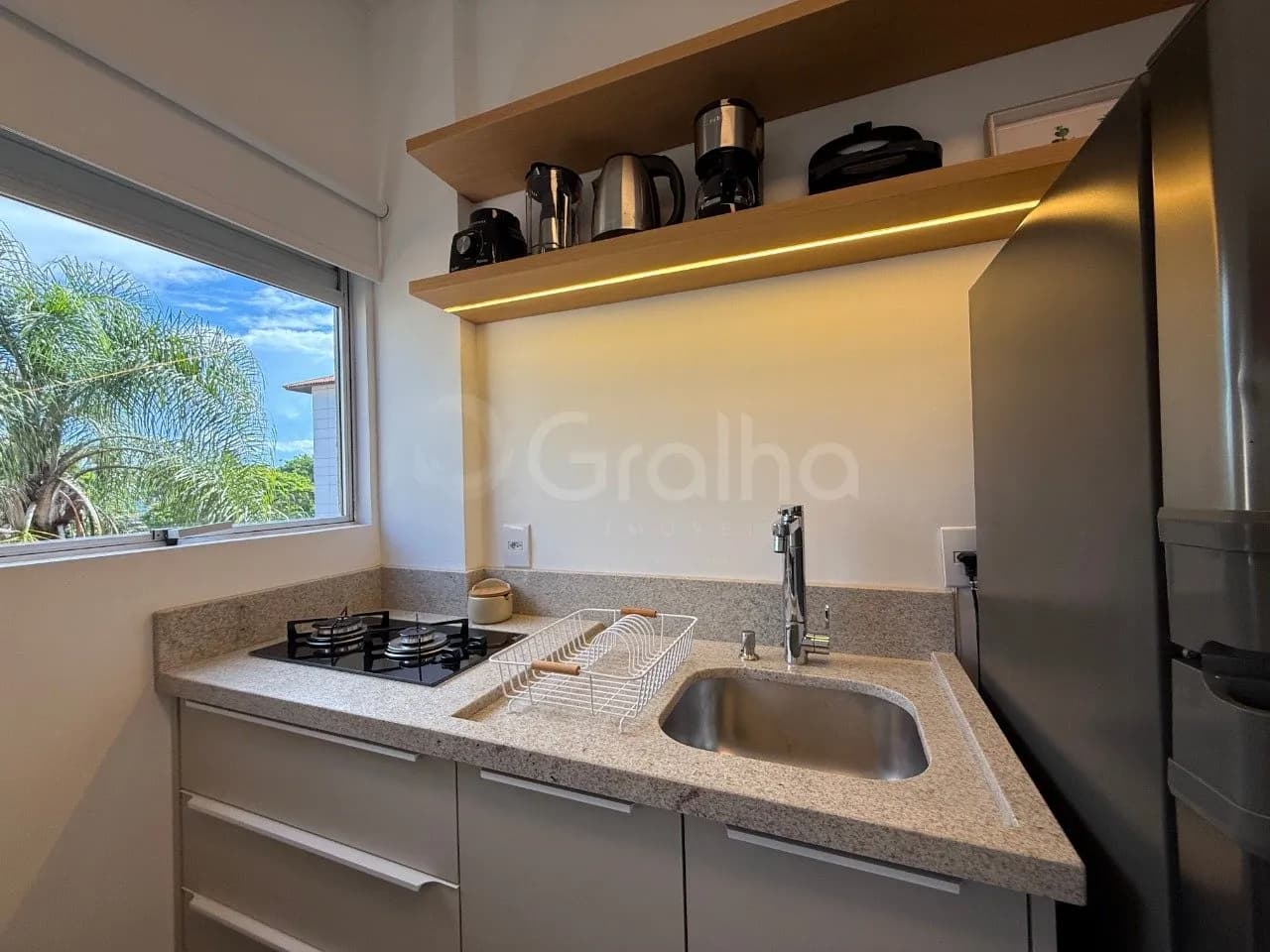 Apartamento para venda com 1 dormitório, em Canasvieiras com 36 m² — foto 5