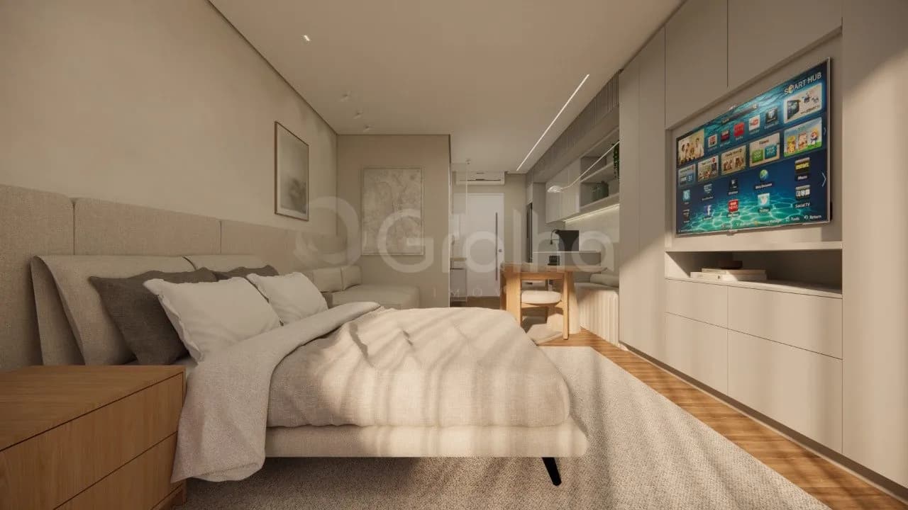 Apartamento garden para venda com 1 dormitório, em Jurerê com 70 m² — foto 4
