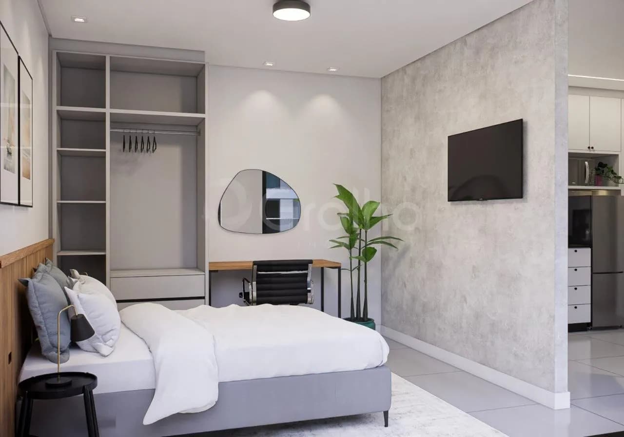 Estúdio para venda com 1 dormitório, em Centro com 31 m² — foto 2