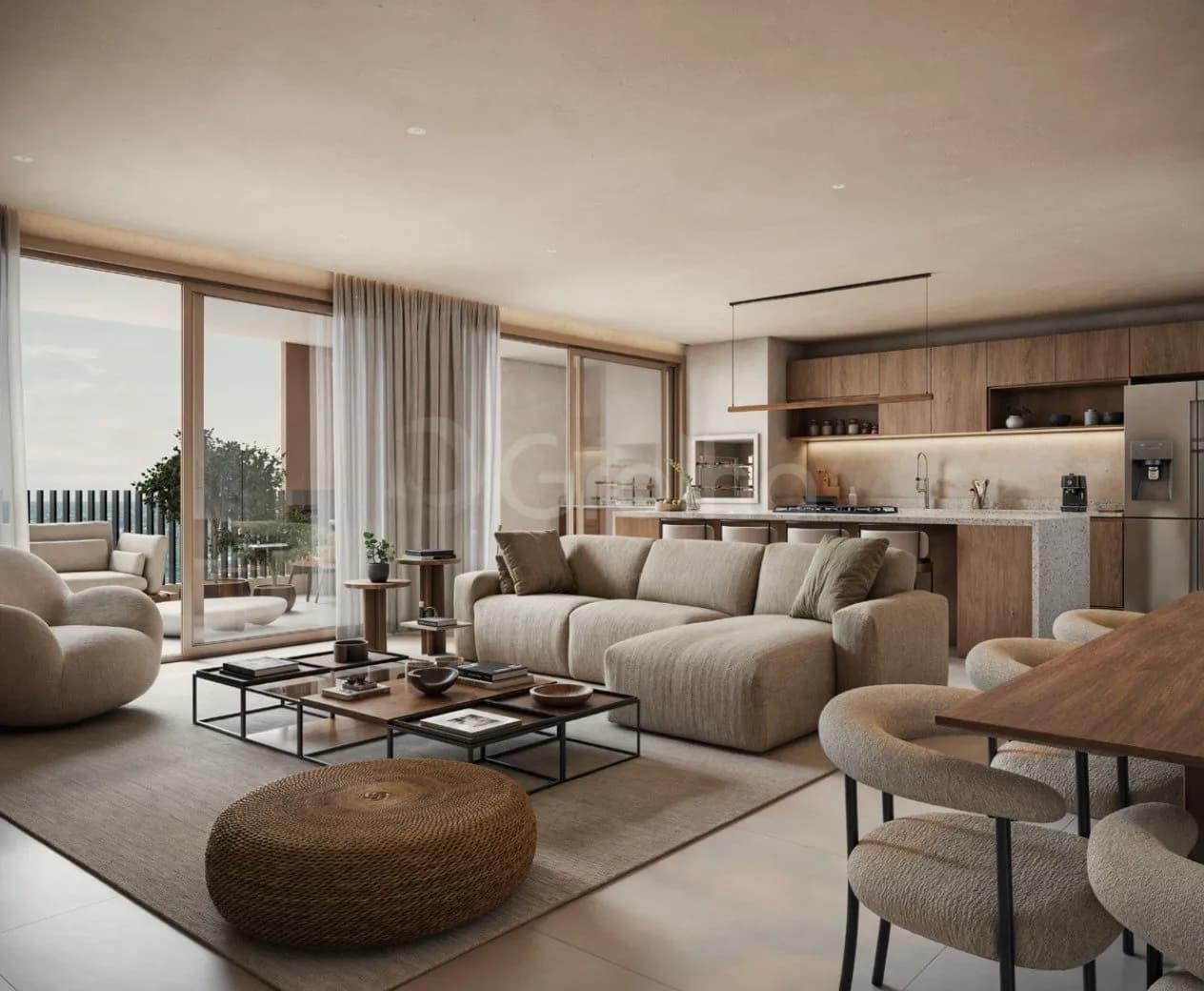 Apartamento para venda com 2 dormitórios em Campeche com 92 m² — foto principal
