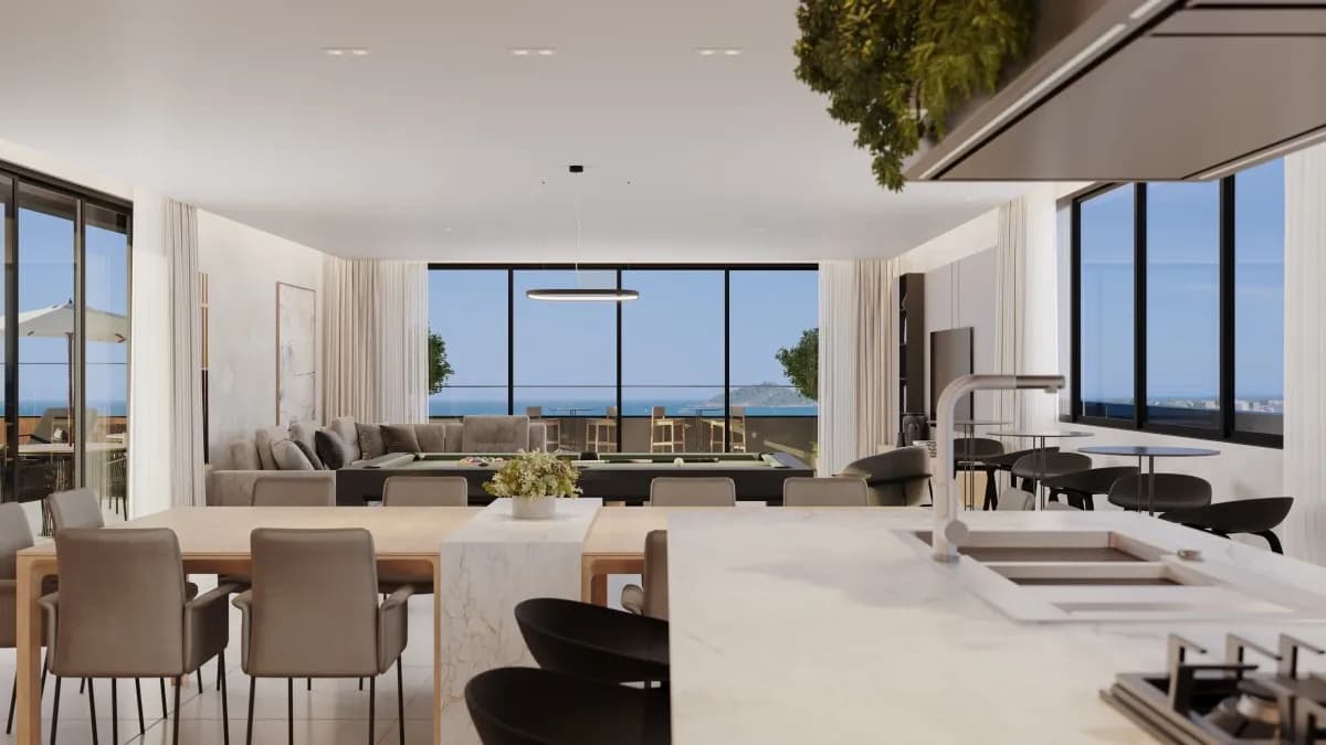 Apartamento garden para venda com 1 dormitório, em Campeche com 130 m² — foto 3