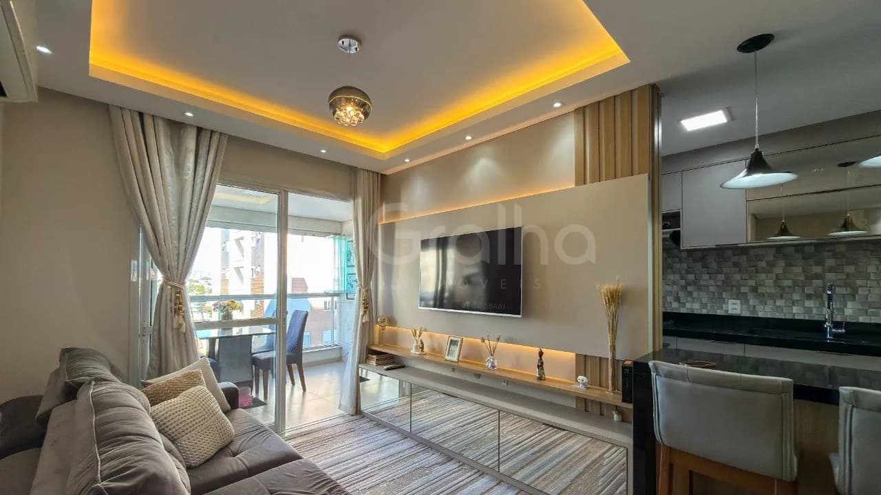 Apartamento para venda com 3 dormitórios em Barreiros com 97 m² — foto principal