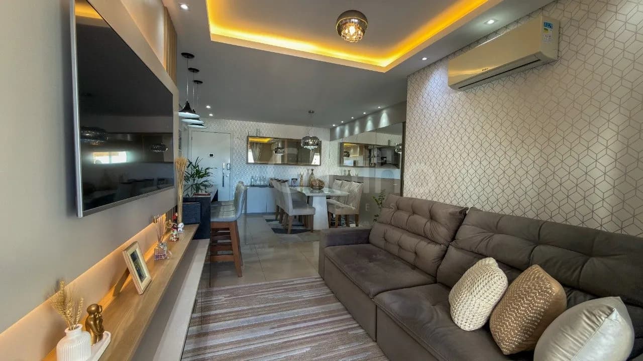 Apartamento para venda com 3 dormitórios em Barreiros com 97 m² — foto 2