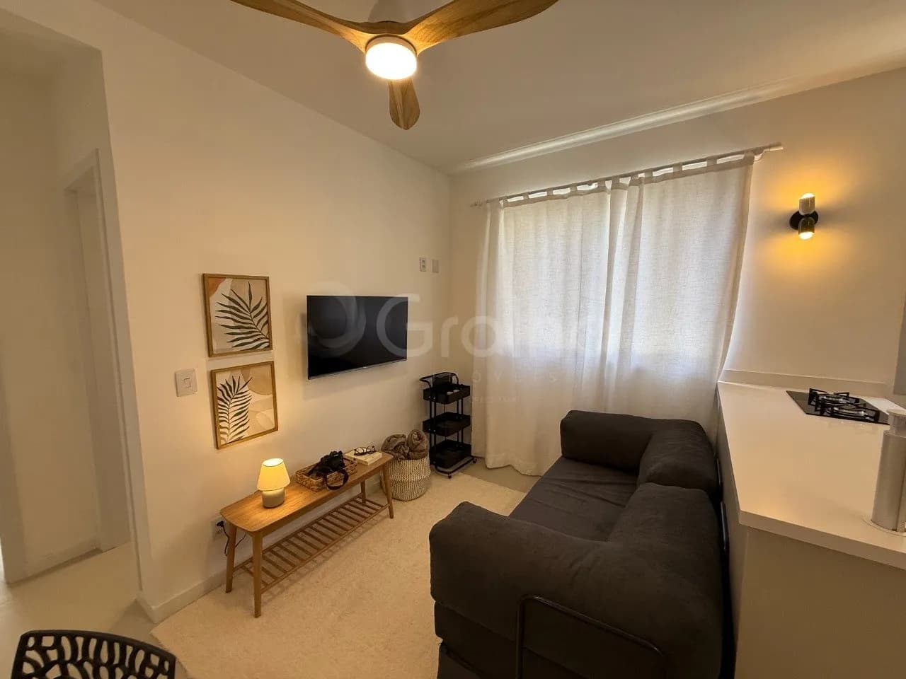 Apartamento para venda com 1 dormitório, em Canasvieiras com 38 m² — foto 2