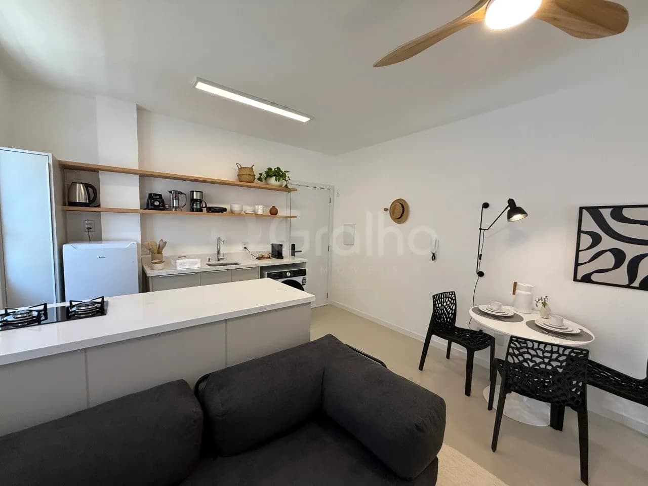 Apartamento para venda com 1 dormitório, em Canasvieiras com 38 m² — foto 3