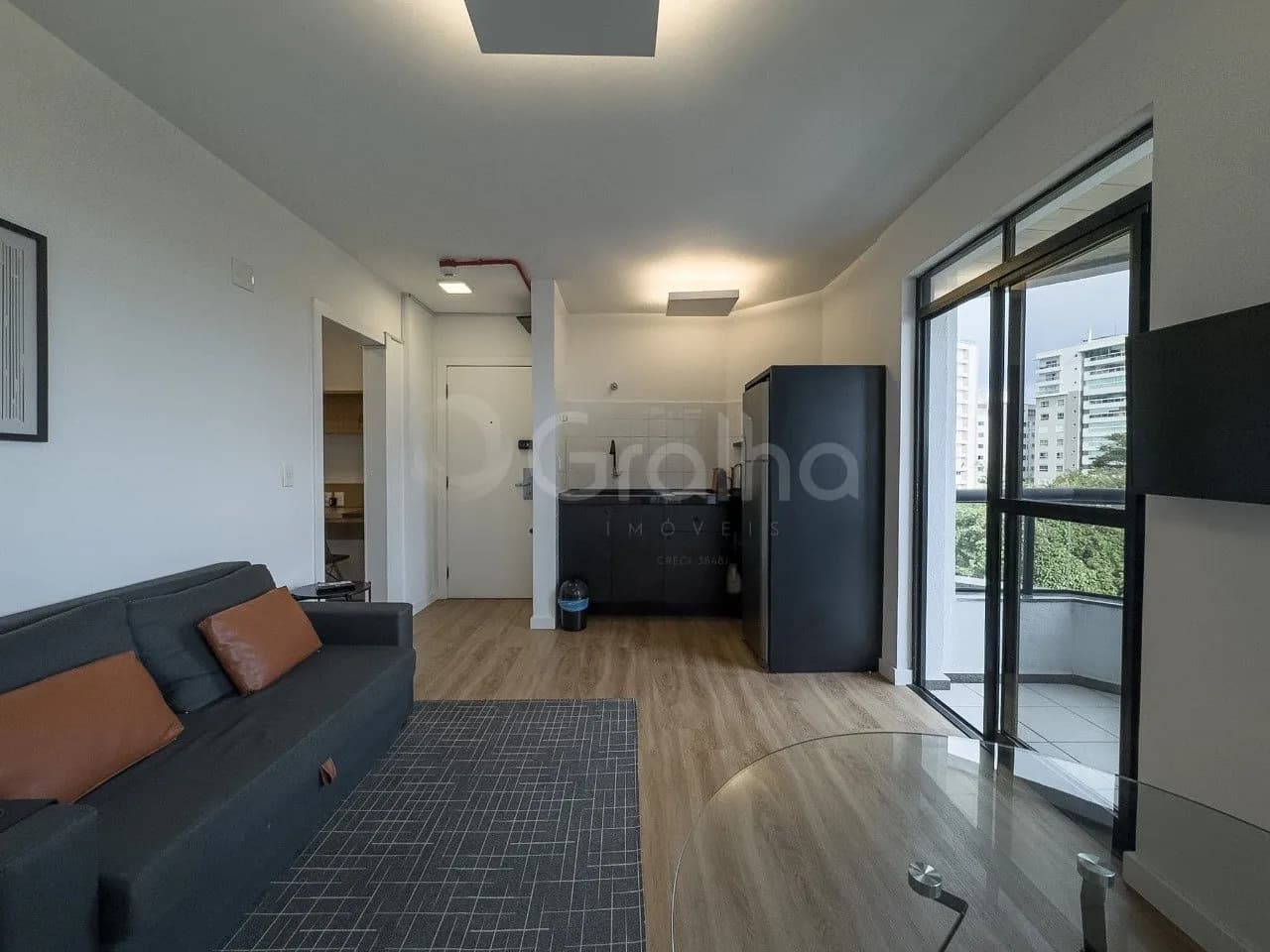 Apartamento para venda com 1 dormitório, em Centro com 46 m² — foto 2