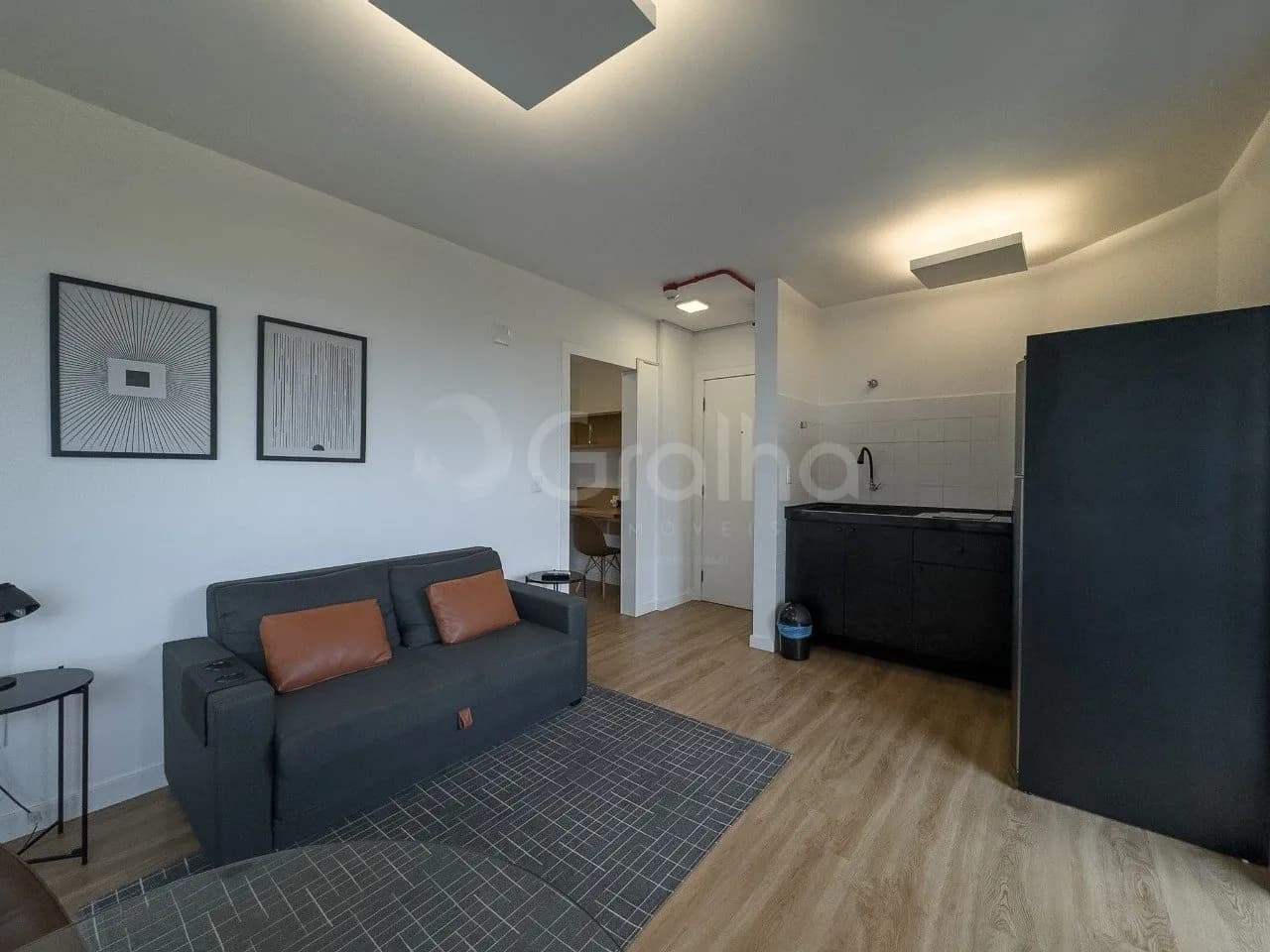 Apartamento para venda com 1 dormitório, em Centro com 46 m² — foto 3