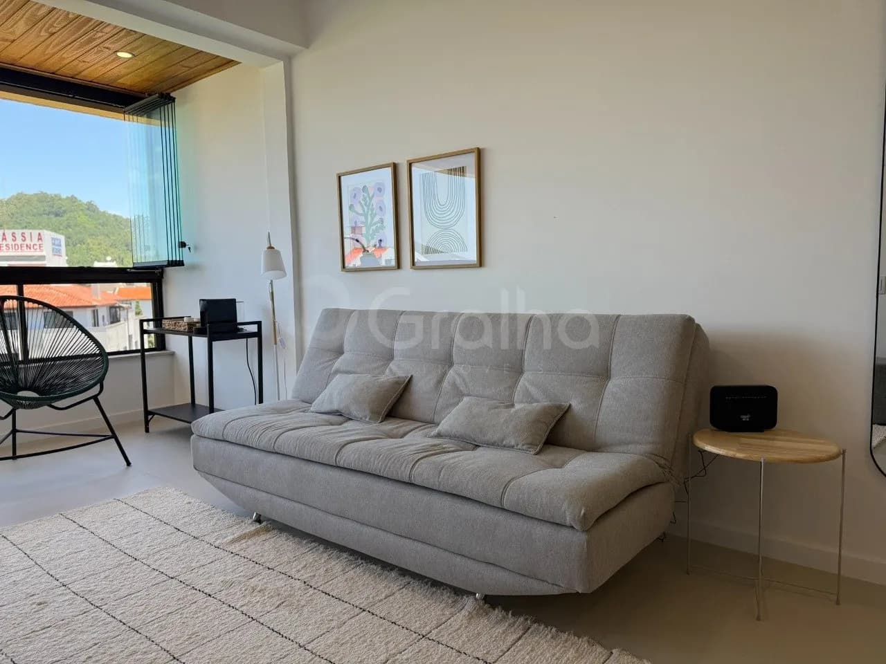 Apartamento para venda com 1 dormitório, em Canasvieiras com 46 m² — foto 2