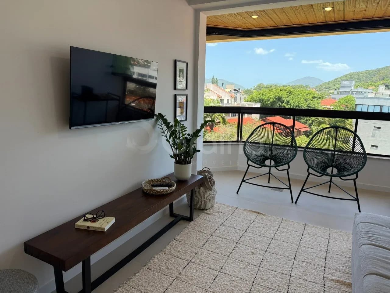 Apartamento para venda com 1 dormitório, em Canasvieiras com 46 m² — foto 3