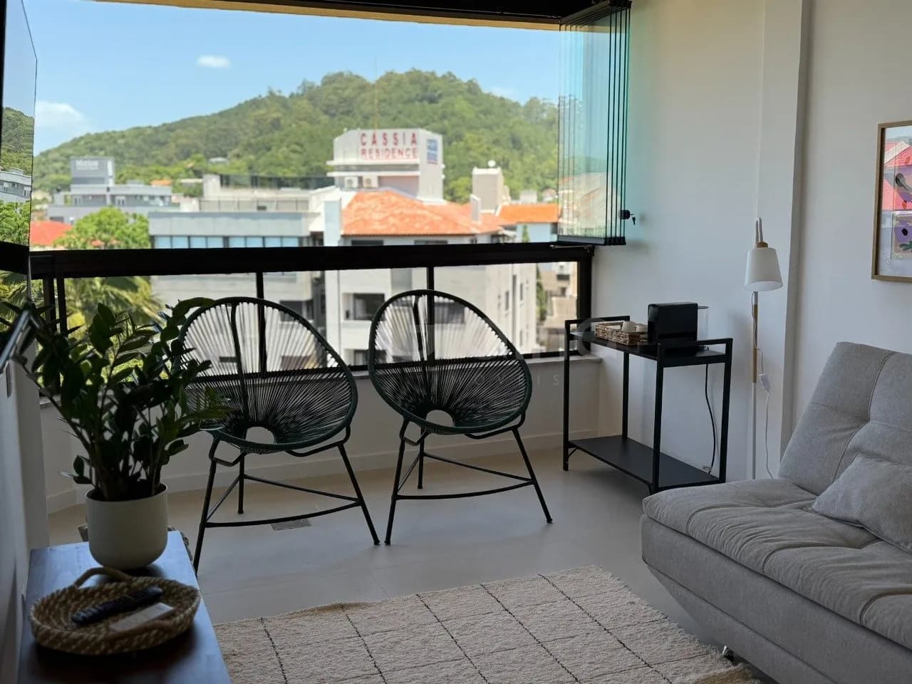 Apartamento para venda com 1 dormitório, em Canasvieiras com 46 m² — foto 4