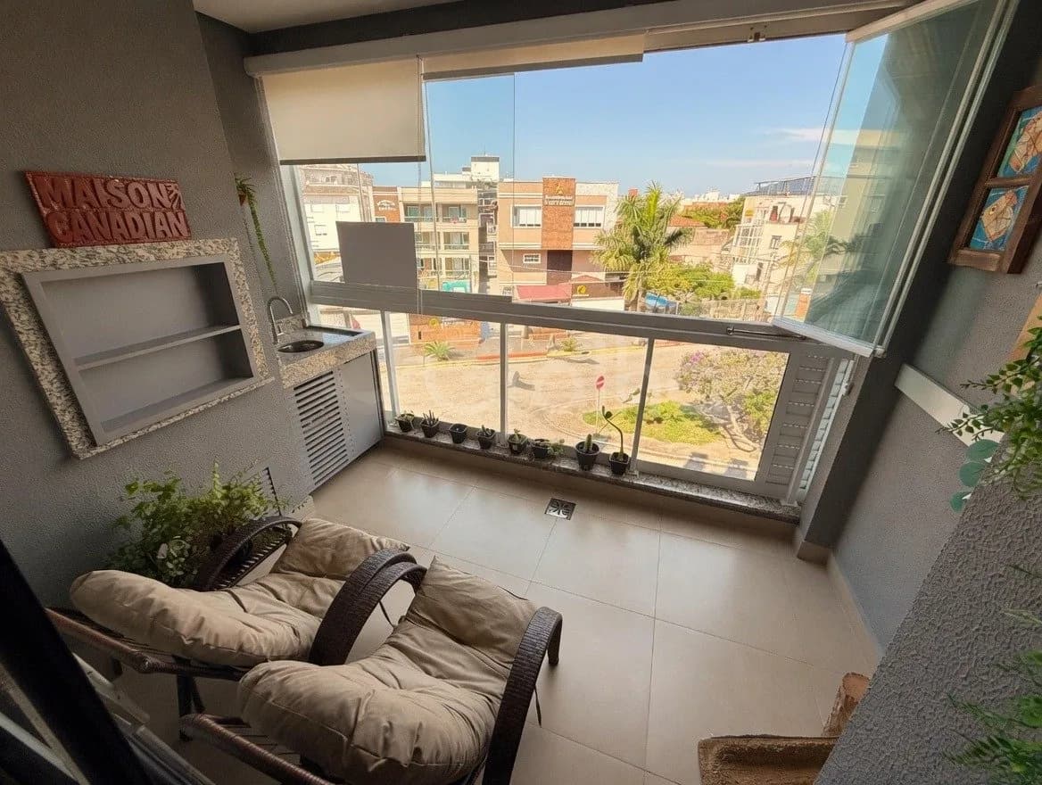 Apartamento para venda com 3 dormitórios em Canasvieiras com 86 m² — foto 3