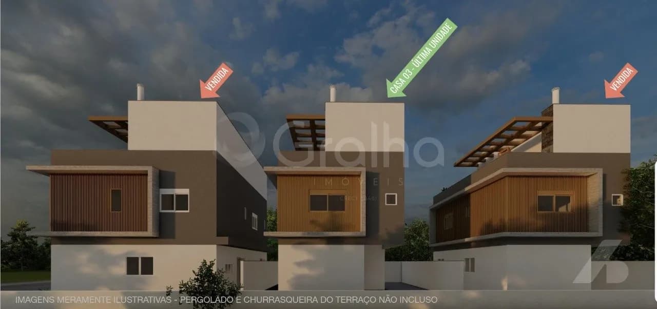 Casa para venda com 4 dormitórios em Campeche com 145 m² — foto 2