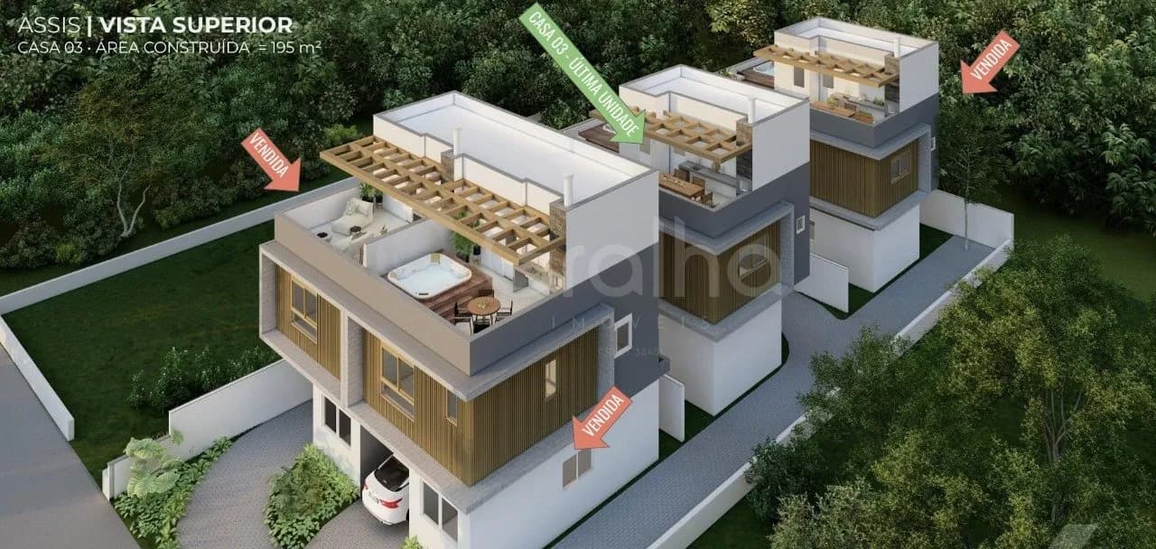 Casa para venda com 4 dormitórios em Campeche com 145 m² — foto 3