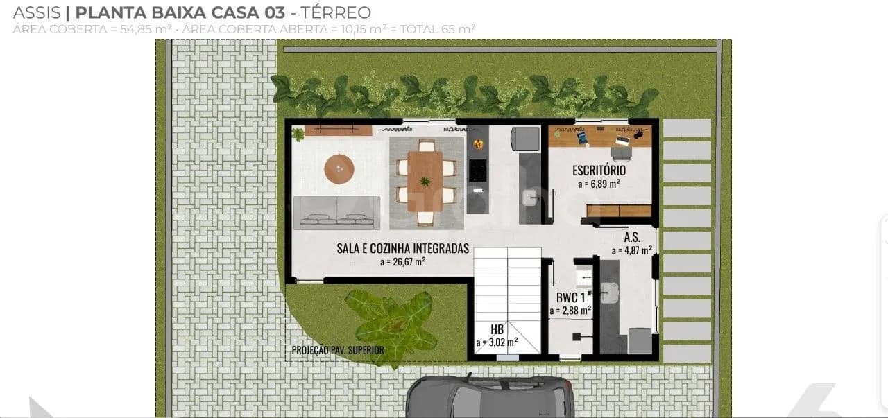 Casa para venda com 4 dormitórios em Campeche com 145 m² — foto 4
