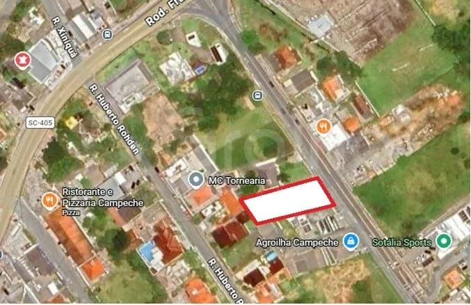 Terreno para venda em Campeche com 1105 m² — foto 4