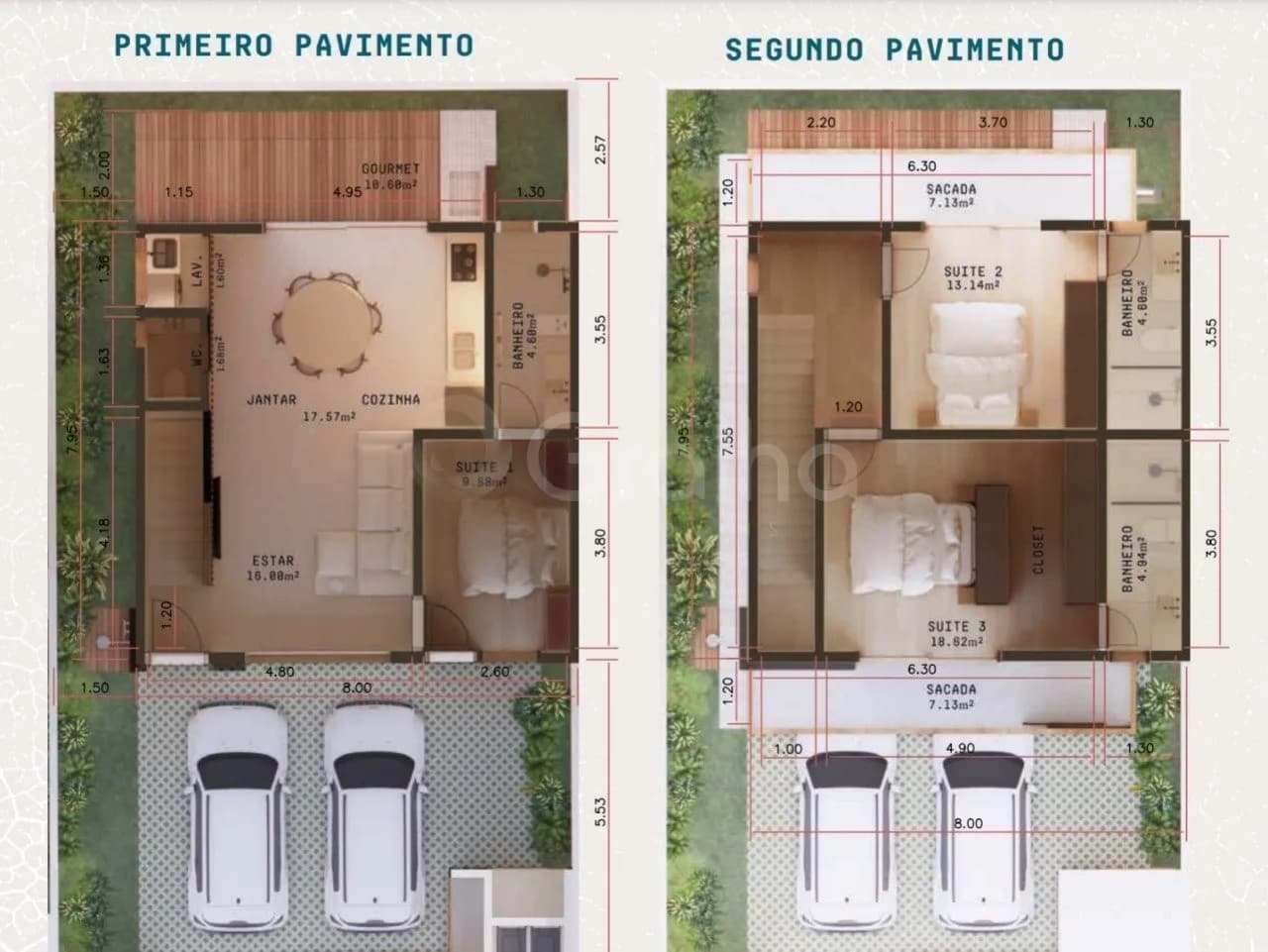 Casa para venda com 3 dormitórios em Açores com 142 m² — foto 4