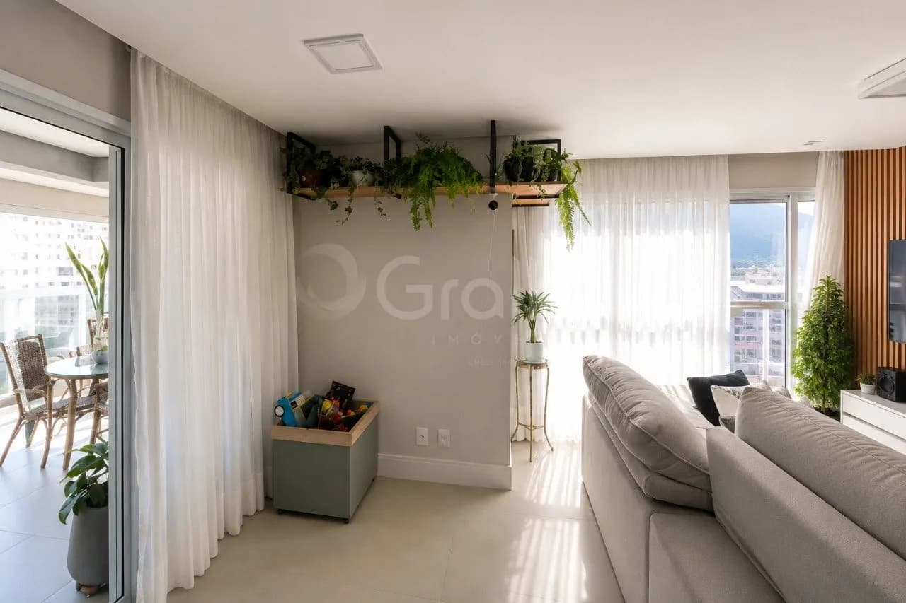 Apartamento para venda com 3 dormitórios em Barreiros com 134 m² — foto 2