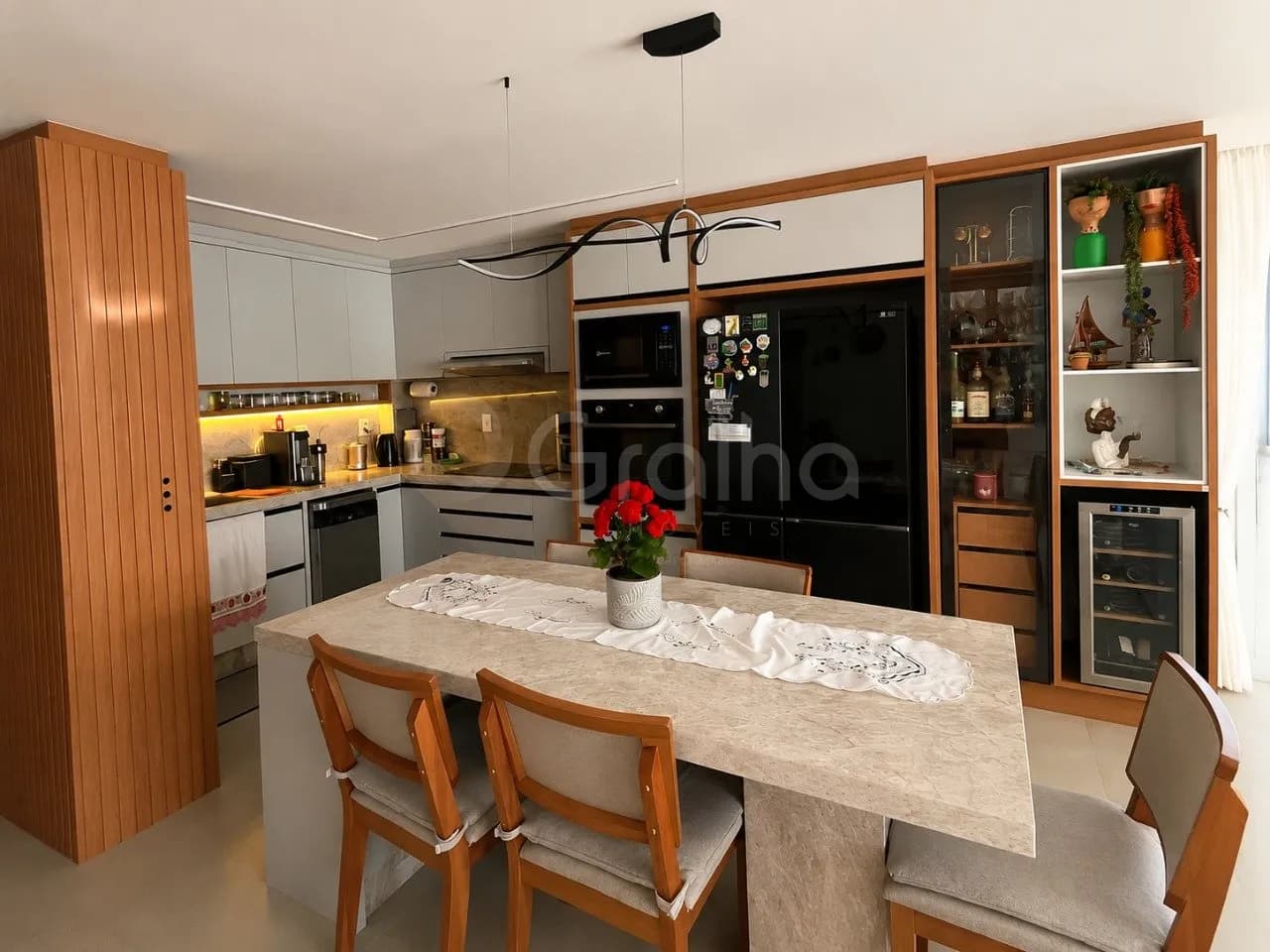 Apartamento para venda com 3 dormitórios em Barreiros com 134 m² — foto 3