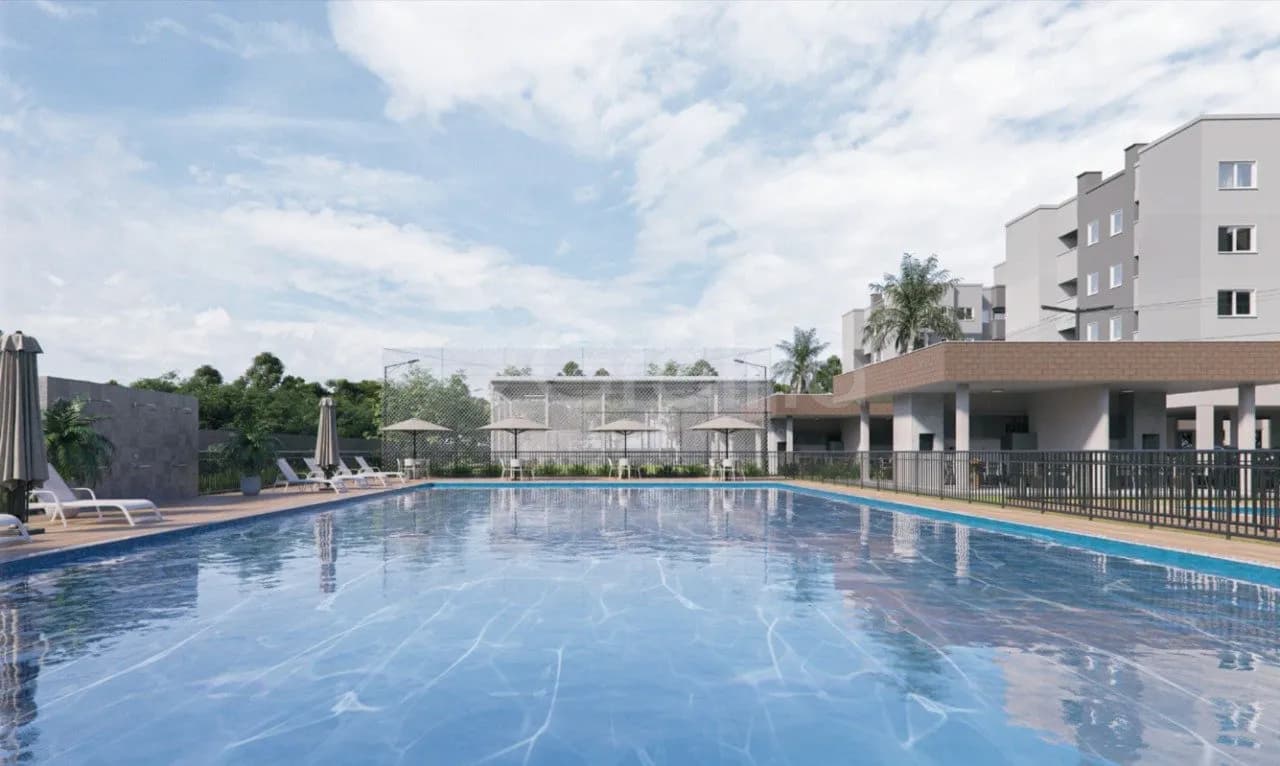 Apartamento para venda com 2 dormitórios em Pedra Branca com 57 m² — foto principal