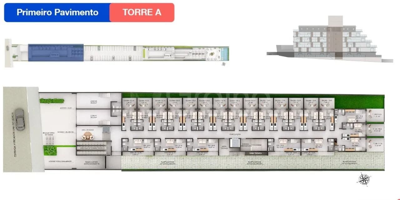Estúdio para venda com 1 dormitório, em Ingleses Do Rio Vermelho com 22 m² — foto 5