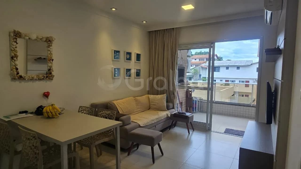 Apartamento para venda com 1 dormitório, em Ingleses com 49 m²