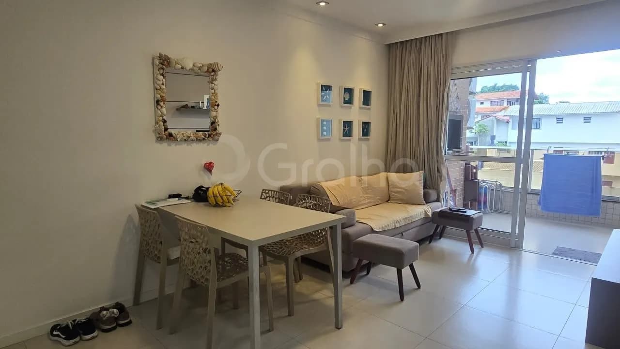 Apartamento para venda com 1 dormitório, em Ingleses com 49 m² — foto 2