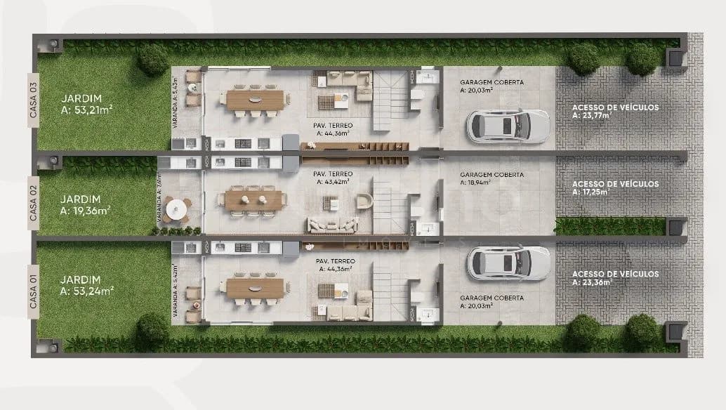 Casa para venda com 3 dormitórios em Campeche com 143 m² — foto 5
