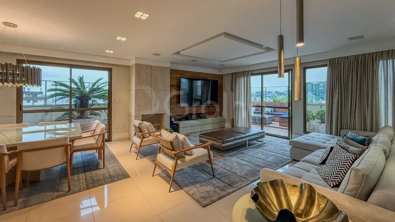 Cobertura para venda com 3 dormitórios em Nossa Senhora Do Rosario com 296 m² — foto 4