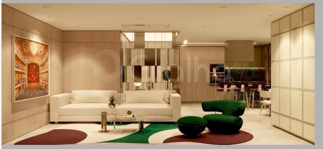 Apartamento para venda com 2 dormitórios em Centro com 129 m² — foto 2