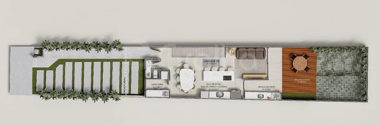 Casa para venda com 3 dormitórios em Pedra Branca com 116 m² — foto 2