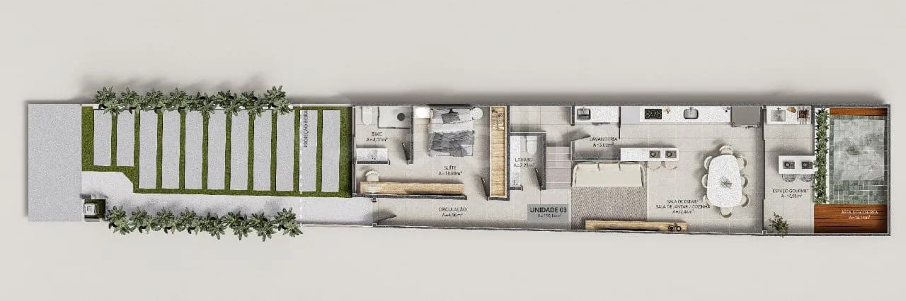 Casa para venda com 3 dormitórios em Pedra Branca com 151 m² — foto 2