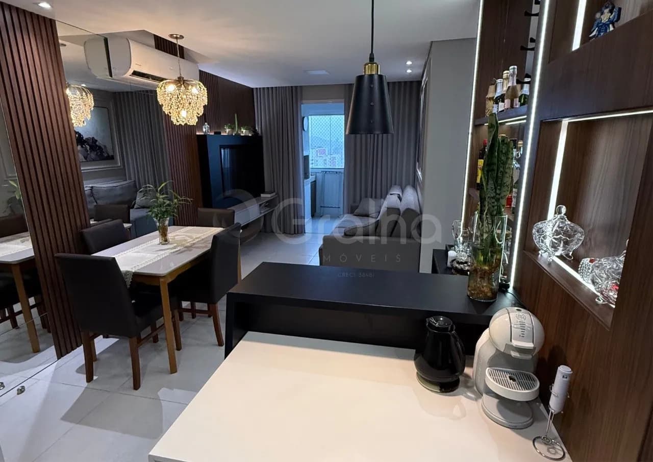 Apartamento para venda com 3 dormitórios em Barreiros com 75 m² — foto 3