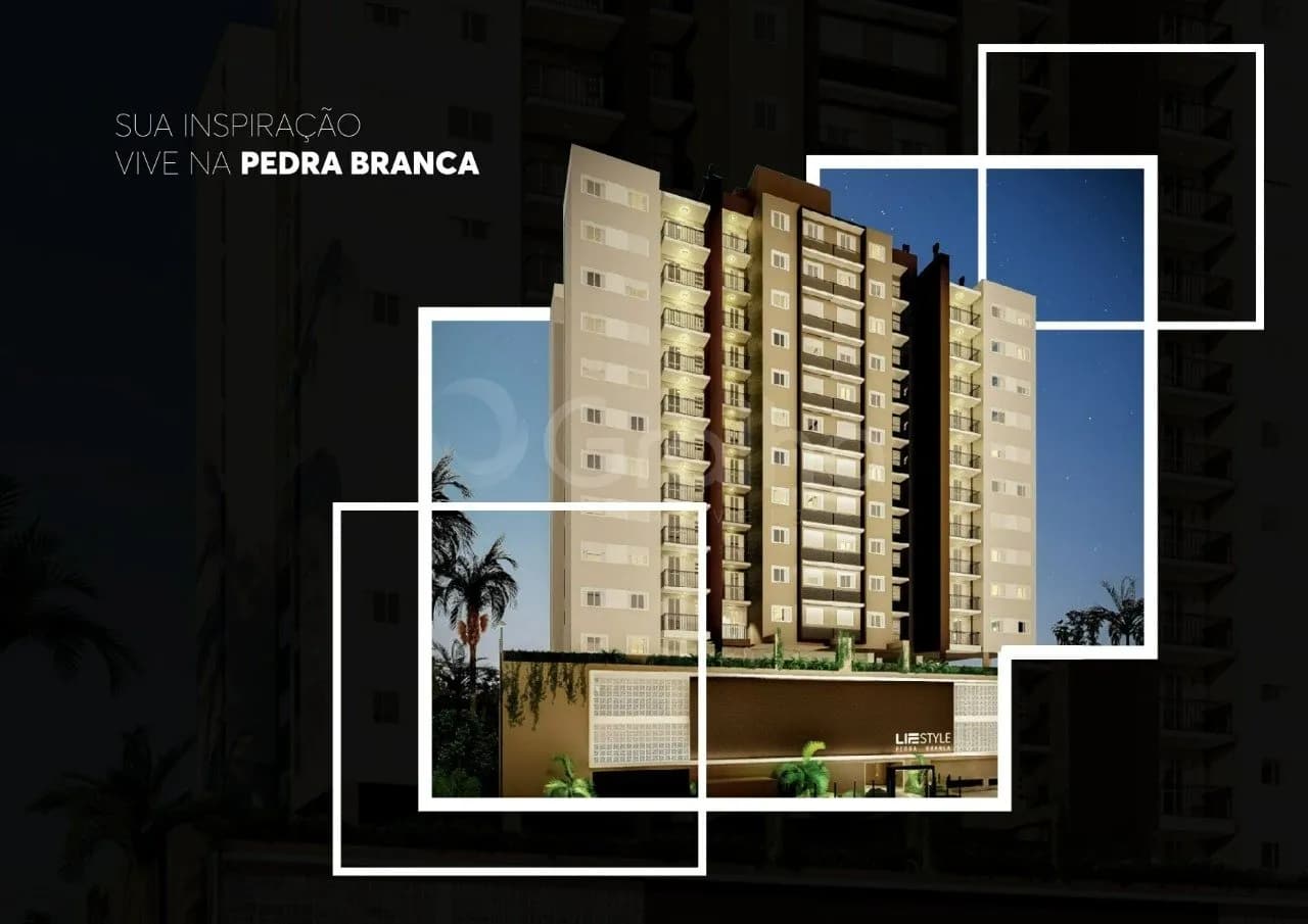 Apartamento para venda com 2 dormitórios em Pedra Branca com 56 m² — foto principal