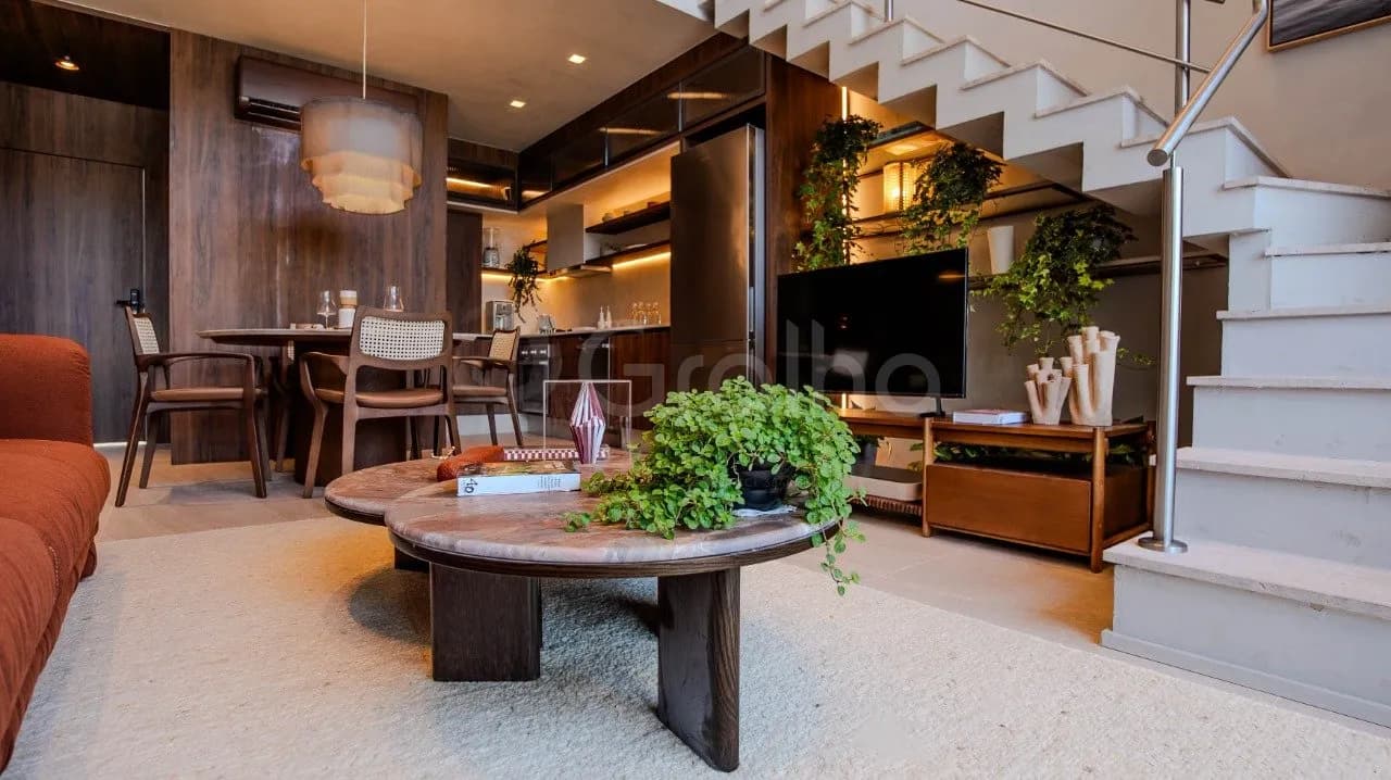 Loft para venda com 1 dormitório, em Ponta Das Canas com 59 m²