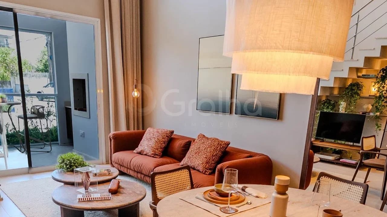 Loft para venda com 1 dormitório, em Ponta Das Canas com 59 m² — foto 2