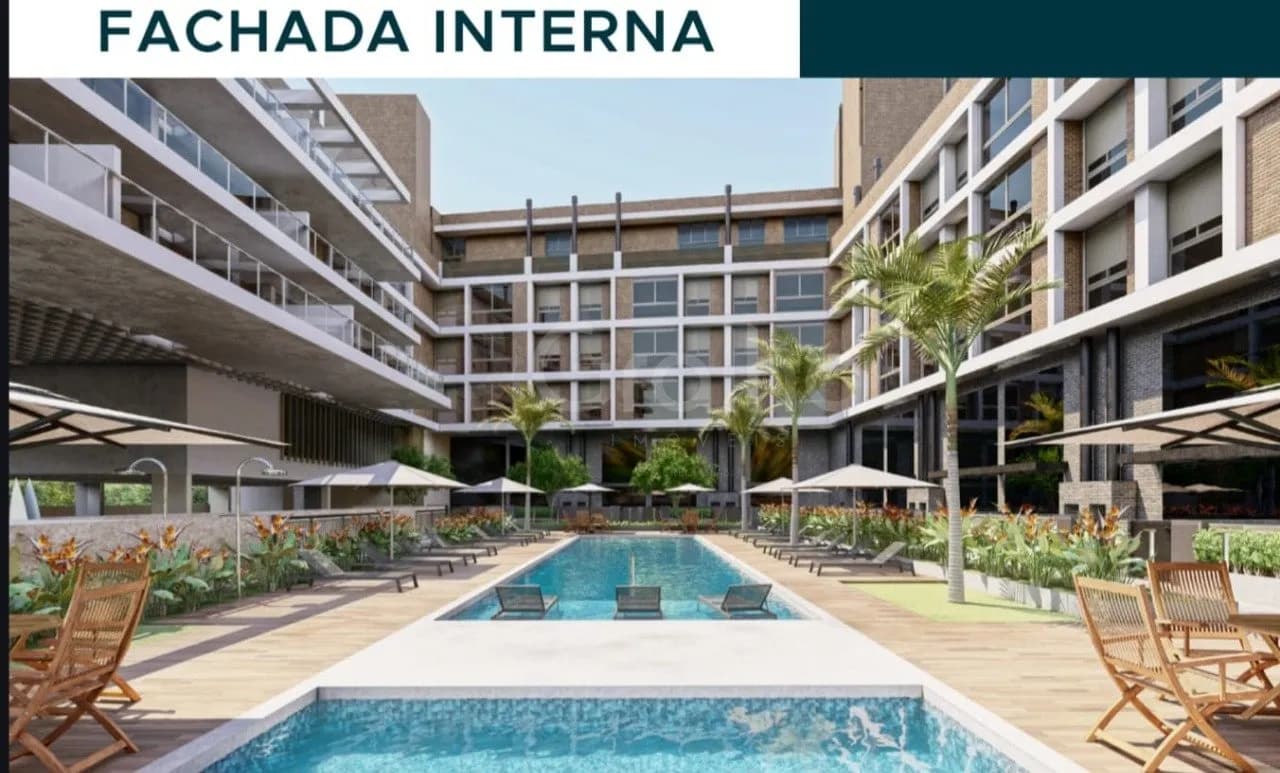 Apartamento garden para venda com 1 dormitório, em Jurerê com 92 m² — foto 2