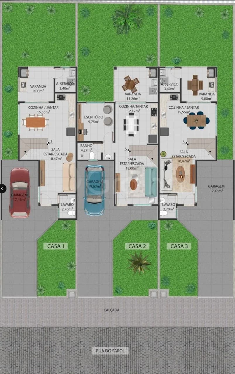 Casa para venda com 3 dormitórios em Campeche com 108 m² — foto 5