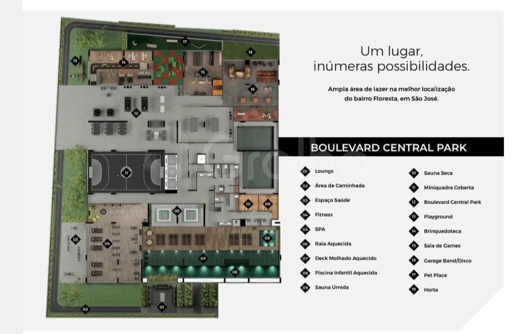 Apartamento para venda com 2 dormitórios em Nossa Senhora Do Rosario com 77 m² — foto 3