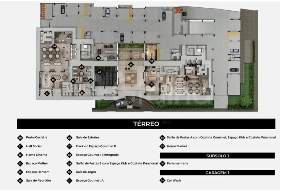 Apartamento para venda com 2 dormitórios em Nossa Senhora Do Rosario com 77 m² — foto 4