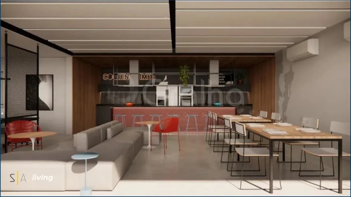 Estúdio para venda com 1 dormitório, em Saco Dos Limões com 17 m² — foto principal