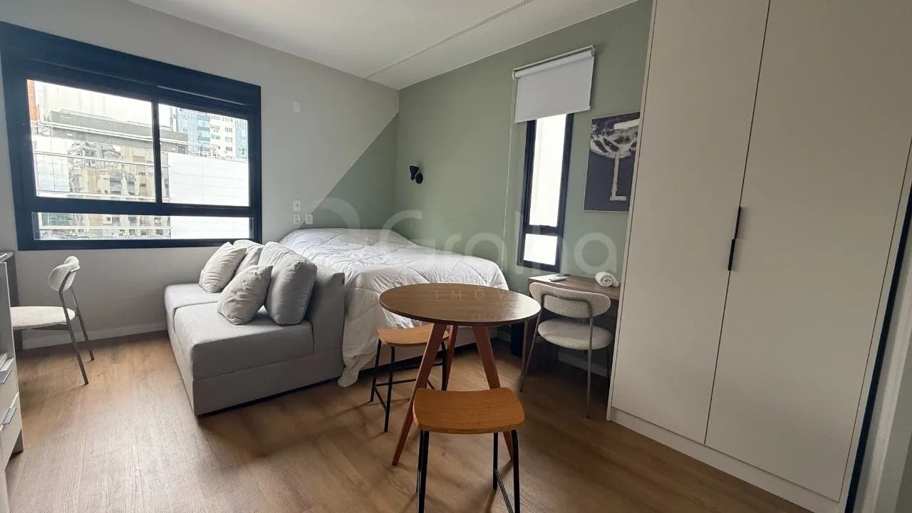Estúdio para venda com 1 dormitório, em Centro com 19 m² — foto principal