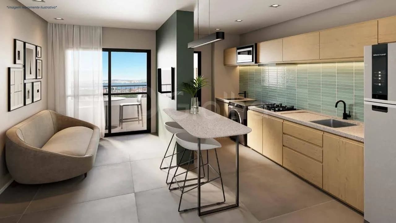 Apartamento para venda com 3 dormitórios em Centro com 67 m²