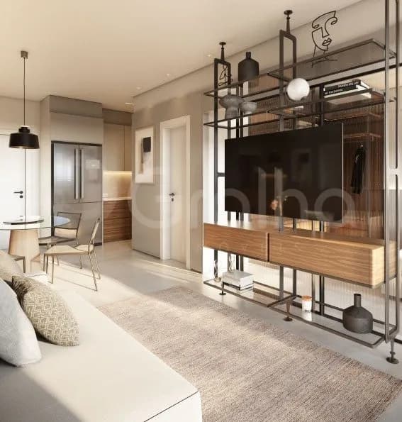 Apartamento para venda com 1 dormitório, em Cachoeira Do Bom Jesus com 49 m² — foto 2