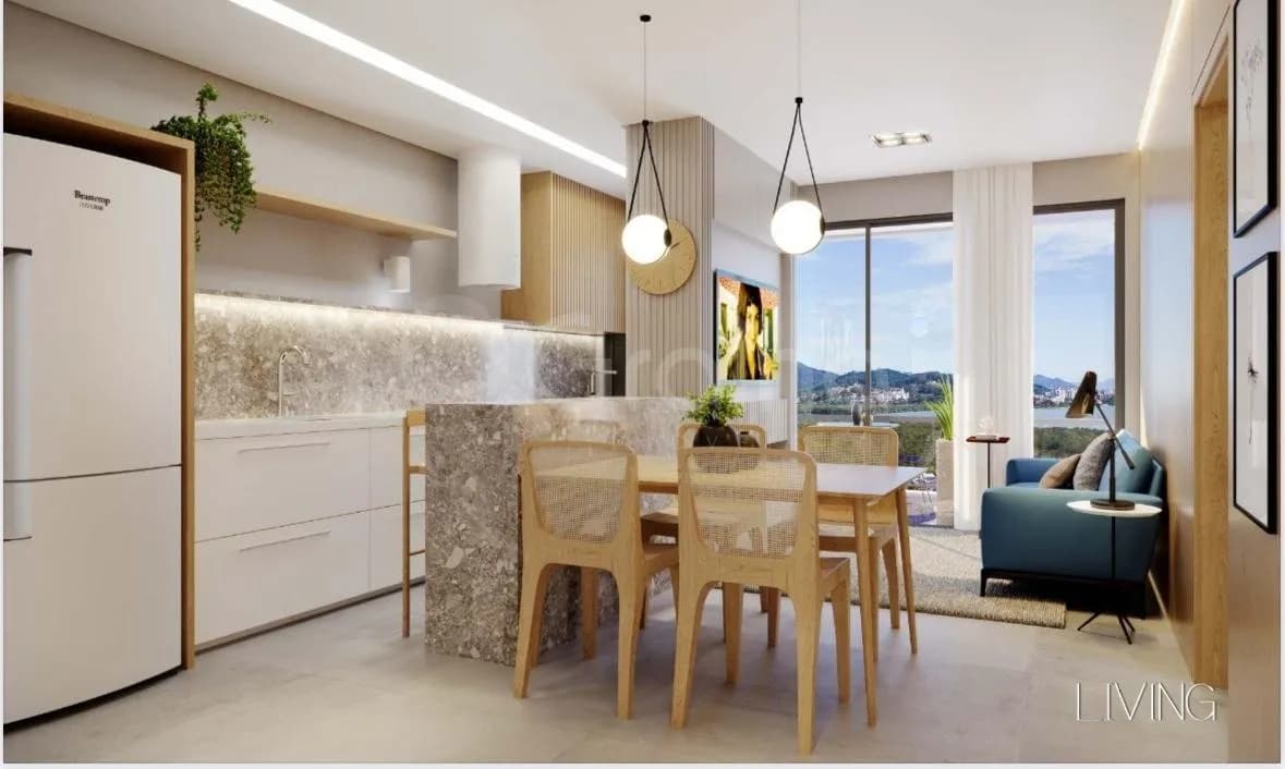 Apartamento para venda com 2 dormitórios em Saco Grande com 61 m² — foto principal