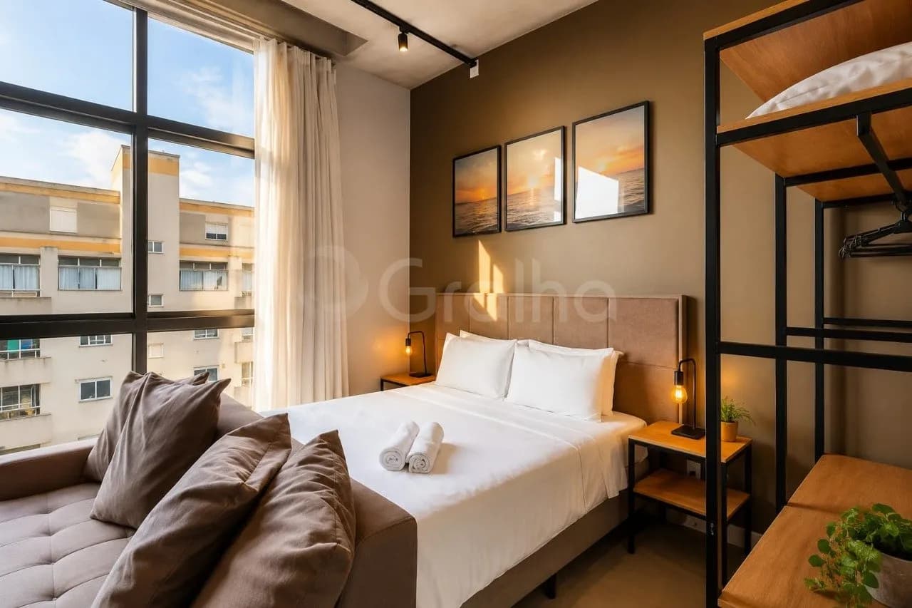 Estúdio para venda com 1 dormitório, em Canasvieiras com 34 m² — foto 4