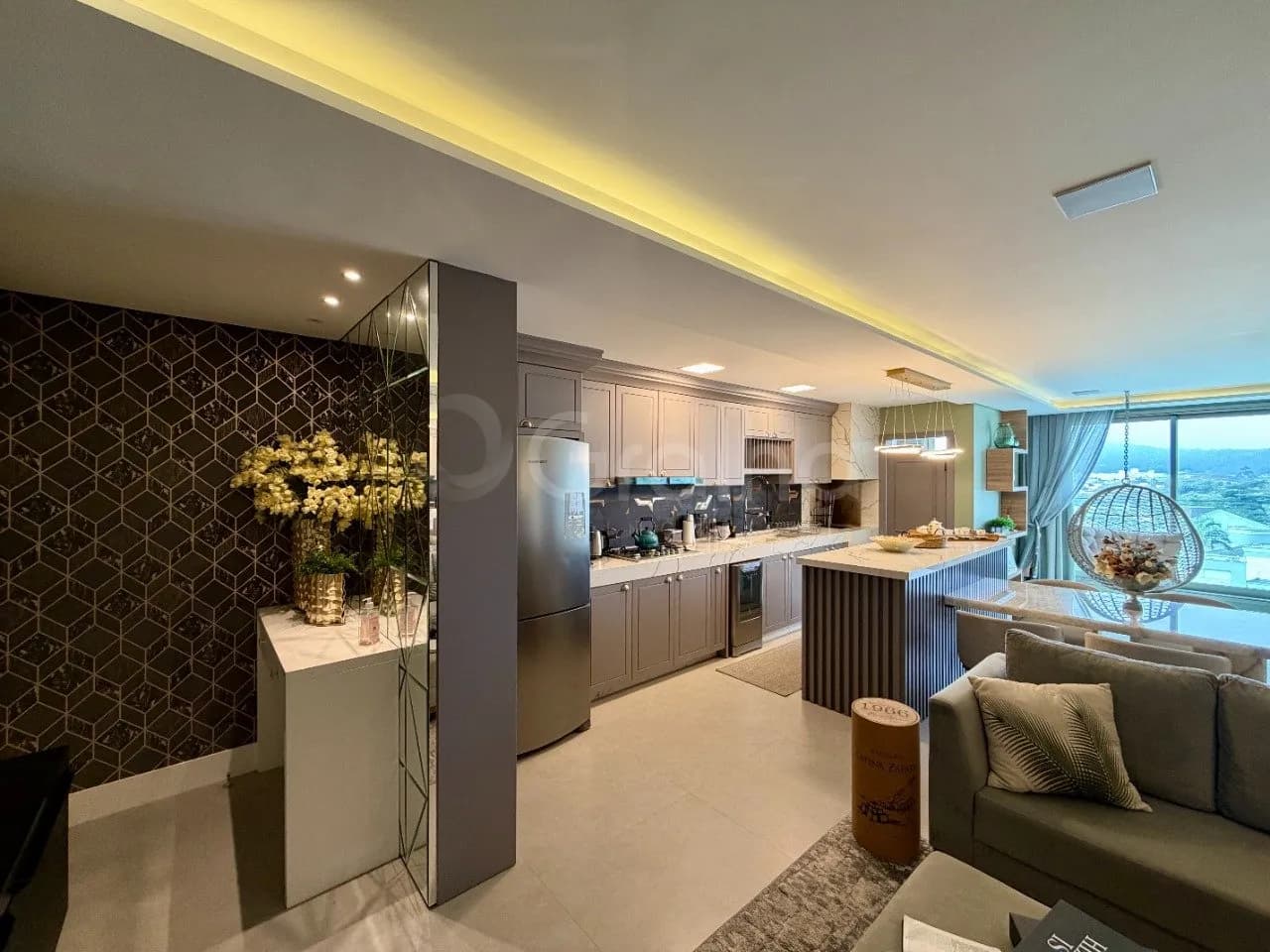 Apartamento para venda com 3 dormitórios em Jurerê Internacional com 117 m² — foto 2
